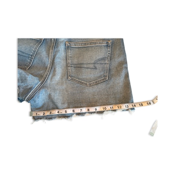 American Eagle Stretch Denim Shorts Size 14 US - Gently Used! - Picture 6 of 10